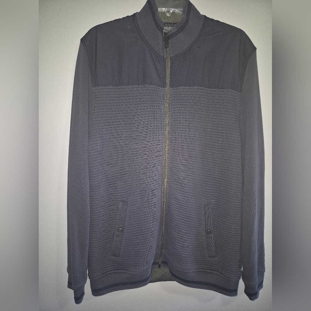Ted Baker Navy Sardin Quilted Jacket Size 5 (XL)